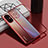 Ultra-thin Transparent TPU Soft Case Cover AN1 for Huawei Honor 50 SE 5G Red