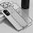 Ultra-thin Transparent TPU Soft Case Cover AN1 for Huawei P50 Silver