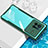 Ultra-thin Transparent TPU Soft Case Cover BH1 for Vivo X80 5G Green
