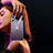 Ultra-thin Transparent TPU Soft Case Cover Bling-Bling LD2 for Apple iPhone 15