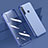 Ultra-thin Transparent TPU Soft Case Cover D01 for Xiaomi Redmi Note 8 (2021) Blue