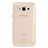 Ultra-thin Transparent TPU Soft Case Cover for Samsung Galaxy E7 SM-E700 E7000 Gold