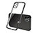 Ultra-thin Transparent TPU Soft Case Cover H01 for Apple iPhone 12 Pro Black