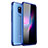 Ultra-thin Transparent TPU Soft Case Cover H01 for Huawei Mate 20 X Blue