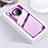 Ultra-thin Transparent TPU Soft Case Cover H01 for Huawei Mate 30 5G Purple