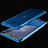 Ultra-thin Transparent TPU Soft Case Cover H01 for Nokia C3 Blue