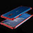 Ultra-thin Transparent TPU Soft Case Cover H01 for Nokia C3 Red