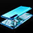 Ultra-thin Transparent TPU Soft Case Cover H01 for OnePlus Nord Blue