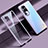 Ultra-thin Transparent TPU Soft Case Cover H01 for Oppo Reno10 Pro+ Plus 5G Purple