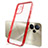 Ultra-thin Transparent TPU Soft Case Cover H01 for Realme 9i 5G Red