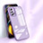 Ultra-thin Transparent TPU Soft Case Cover H01 for Realme GT Neo 2T 5G Purple