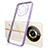 Ultra-thin Transparent TPU Soft Case Cover H01 for Realme Narzo 60 5G Purple