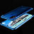 Ultra-thin Transparent TPU Soft Case Cover H01 for Samsung Galaxy M21s Blue