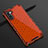 Ultra-thin Transparent TPU Soft Case Cover H01 for Samsung Galaxy Note 10 Red