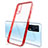 Ultra-thin Transparent TPU Soft Case Cover H01 for Vivo iQOO Neo5 5G Red