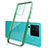 Ultra-thin Transparent TPU Soft Case Cover H01 for Vivo iQOO Neo7 SE Green