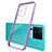 Ultra-thin Transparent TPU Soft Case Cover H01 for Vivo iQOO Neo7 SE Purple