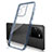 Ultra-thin Transparent TPU Soft Case Cover H01 for Vivo V25 Pro 5G Blue