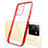 Ultra-thin Transparent TPU Soft Case Cover H01 for Vivo V25 Pro 5G Red