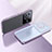 Ultra-thin Transparent TPU Soft Case Cover H01 for Vivo X80 5G Purple