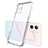 Ultra-thin Transparent TPU Soft Case Cover H01 for Vivo Y30 5G Silver