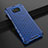 Ultra-thin Transparent TPU Soft Case Cover H01 for Xiaomi Poco X3 NFC Blue