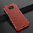 Ultra-thin Transparent TPU Soft Case Cover H01 for Xiaomi Poco X3 NFC Red