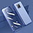 Ultra-thin Transparent TPU Soft Case Cover H01 for Xiaomi Redmi 10X 5G Blue