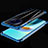 Ultra-thin Transparent TPU Soft Case Cover H02 for Huawei Enjoy 20 Plus 5G Blue