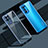 Ultra-thin Transparent TPU Soft Case Cover H02 for Oppo Find X3 Lite 5G Blue