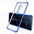 Ultra-thin Transparent TPU Soft Case Cover H02 for Oppo Reno2 Z Blue