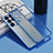 Ultra-thin Transparent TPU Soft Case Cover H02 for Samsung Galaxy S24 Ultra 5G Blue