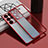 Ultra-thin Transparent TPU Soft Case Cover H02 for Samsung Galaxy S24 Ultra 5G Red