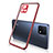 Ultra-thin Transparent TPU Soft Case Cover H02 for Vivo Y31s 5G Red