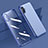 Ultra-thin Transparent TPU Soft Case Cover H02 for Xiaomi Poco F3 GT 5G Blue