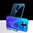 Ultra-thin Transparent TPU Soft Case Cover H02 for Xiaomi Redmi K30 5G Blue