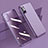 Ultra-thin Transparent TPU Soft Case Cover H02 for Xiaomi Redmi Note 10 5G Purple