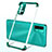 Ultra-thin Transparent TPU Soft Case Cover H02 for Xiaomi Redmi Note 9 4G Green