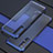 Ultra-thin Transparent TPU Soft Case Cover H03 for Oppo Reno3 Pro Blue