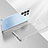 Ultra-thin Transparent TPU Soft Case Cover H03 for Samsung Galaxy S24 Ultra 5G Silver