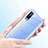 Ultra-thin Transparent TPU Soft Case Cover H03 for Vivo X50 5G