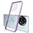 Ultra-thin Transparent TPU Soft Case Cover H04 for OnePlus 11 5G Purple