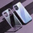 Ultra-thin Transparent TPU Soft Case Cover H04 for Oppo Find X5 Pro 5G Purple