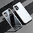 Ultra-thin Transparent TPU Soft Case Cover H04 for Oppo Find X5 Pro 5G Silver