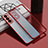 Ultra-thin Transparent TPU Soft Case Cover H04 for Samsung Galaxy S21 FE 5G Red