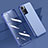 Ultra-thin Transparent TPU Soft Case Cover H04 for Xiaomi Poco X4 NFC Blue
