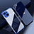 Ultra-thin Transparent TPU Soft Case Cover H06 for Apple iPhone 13 Blue