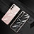 Ultra-thin Transparent TPU Soft Case Cover H06 for Samsung Galaxy S21 5G Rose Gold