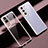 Ultra-thin Transparent TPU Soft Case Cover H08 for Samsung Galaxy S21 FE 5G Pink