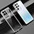 Ultra-thin Transparent TPU Soft Case Cover H08 for Samsung Galaxy S24 Ultra 5G Silver